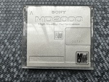 SONY MD2000 74 mins Minidisc