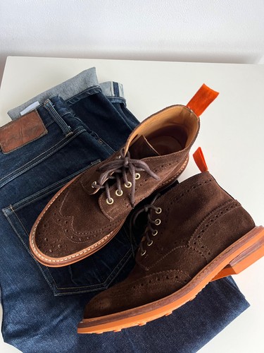 Trickers stow county - stow, suede