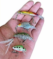4 small fishing Lure bundle