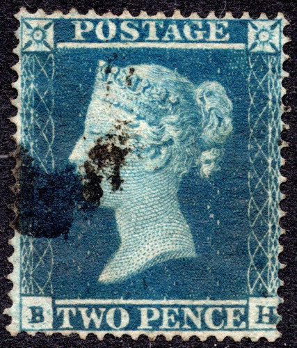 Penny blue sg19b - 2d,