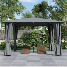 Heavy-Duty Wrought Iron Gazebo