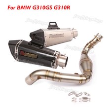 For BMW G310GS G310R Header Exhaust Pipe Slip-on 51mm Muffler Tips Escape System