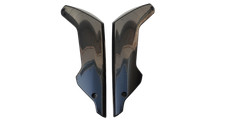 Pair side covers - covers, fork