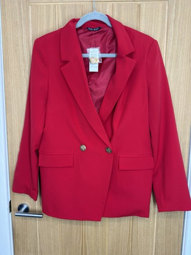 Select red polyester tailored - red,