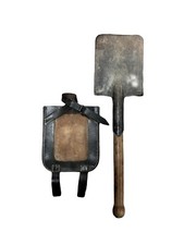 WW2 German Wehrmacht E-tool Cover & NVA Entrenching Tool Shovel