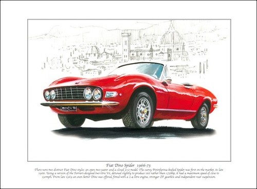 Fiat dino spider 1966 - spider, 1966-73
