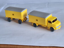 Wiking 550 Special Mod. MB Mercedes 1413 suitcase train German Federal Post PMS WVM 43