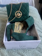 Emerald Green Suedette