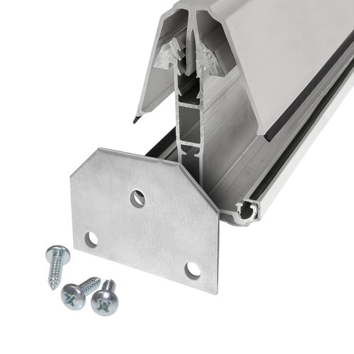 Glass retainer self supporting - glass,