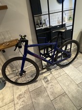 Alpenchallenge AL ONE Ultramarine Blue / Neon Red Hybrid Medium Bike Bicycle