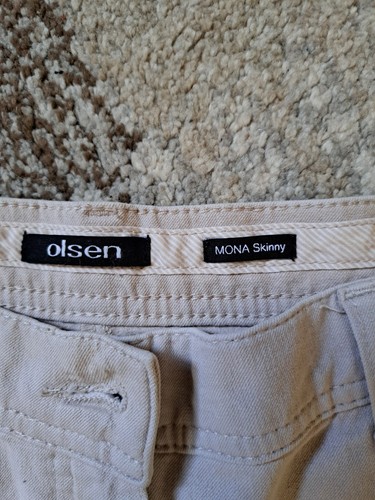Olsen beige jeans 28w - olsen,