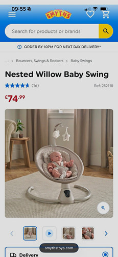 Nested motorised baby - nested,