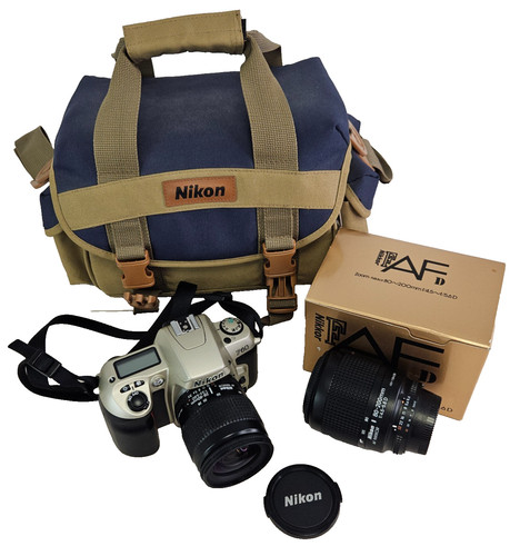 Nikon f60 film camera - nikon,