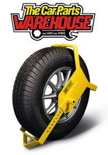 MAYPOLE HEAVY DUTY WHEEL CLAMP