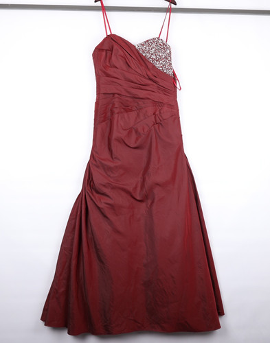 Ronald joyce maroon - maroon, ruched