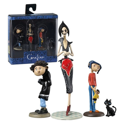 Neca coraline 4pcs action - coraline,