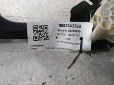 PEUGEOT 206 LEFT FRONT WINDOW