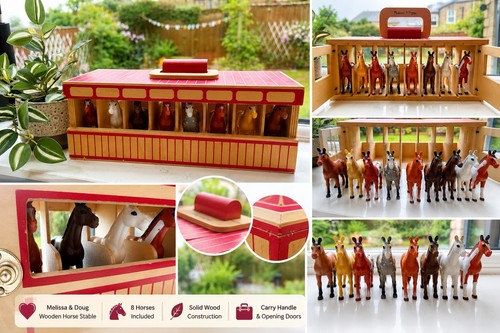 Melissa doug wooden - wooden, stable