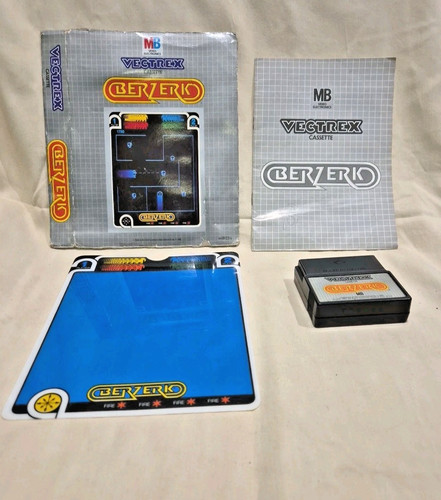 Vectrex berzerk console game - console,