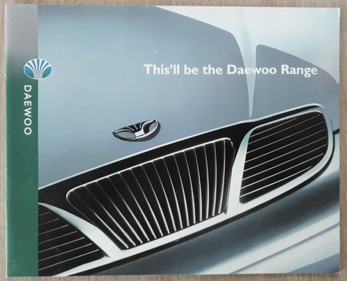 Daewoo range brochure 1999 - daewoo,