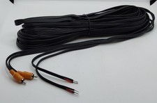 Bose Acoustimass Lifestyle 50ft Speaker Cable Orange RCA Plug To Bare Wire L & R