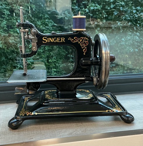 Very rare old miniature singer