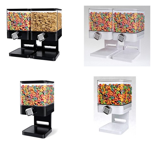 Double single cereal dispenser - double/single,