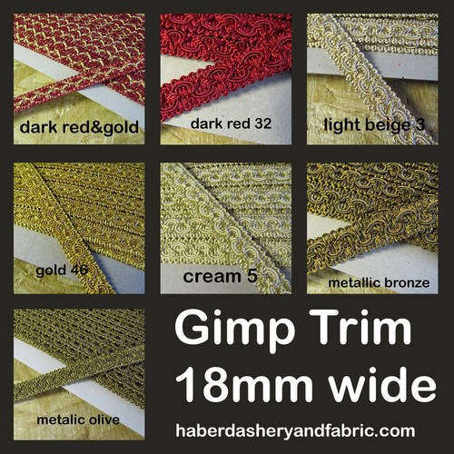 Silky gimp 18mm - silky, upholstery