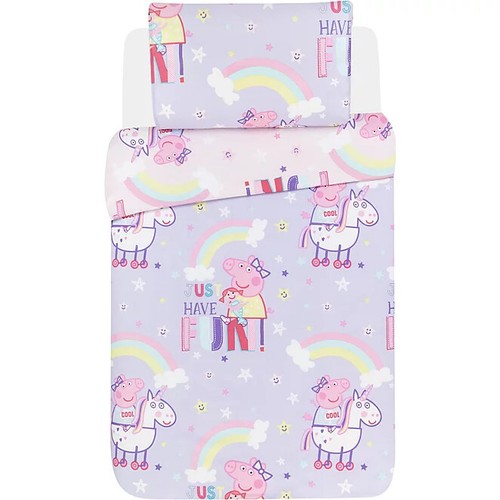Peppa pig unicorns reversible - unicorns,