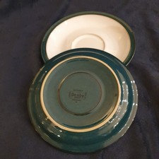 2x Denby Greenwich Saucers 15.5cm