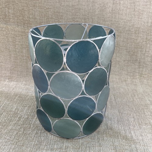 Capiz shell lightshade green - capiz,