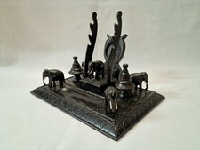 Unusual antique Indian ebony