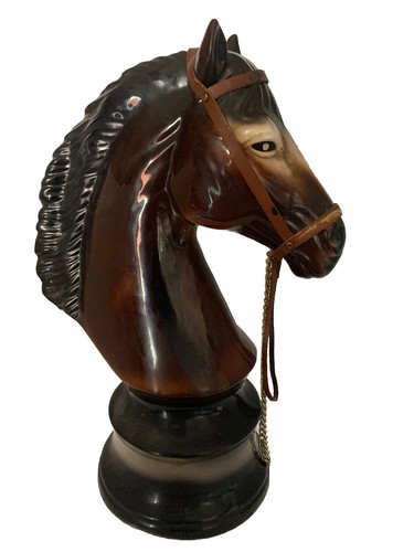 Large horse head ceramic - horse, bust