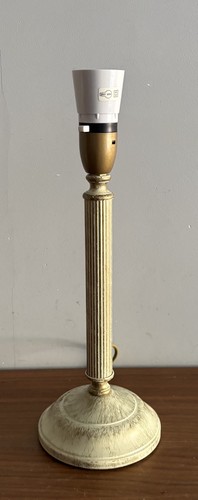 Vintage metal table lamp - vintage,