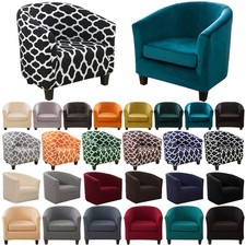 Tub Chair Armchair Sofa Cover Elastic Stretch Cover Slipcover Protector Washable