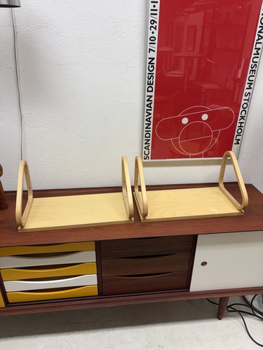 Pair alvar aalto shelves - alvar,