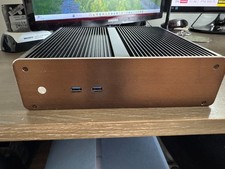 Small Fanless Industrial PC Core i5-7400T 2.5GHz 16GB Ram 500GB SSD Windows Pro