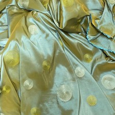 Two-Tone Taffeta Circles