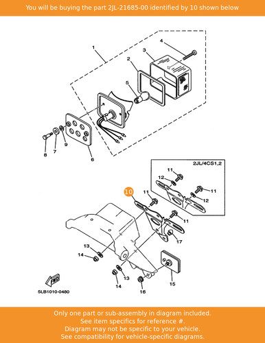 Yamaha bracket license - yamaha,