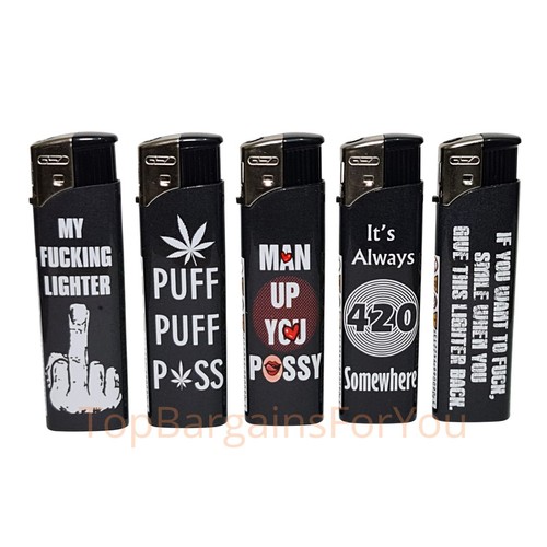 Pack gsd electronic lighters - 5,