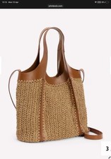 Bnwt Boden Mini Straw Tote
