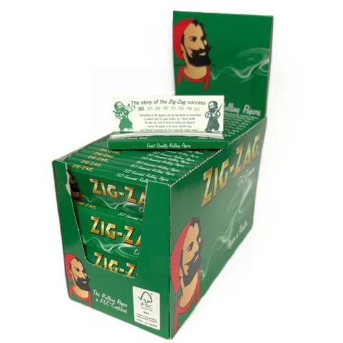 Zig zag green - green, standard