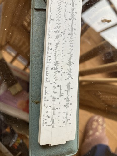 Vintage slide rule - vintage,