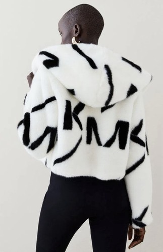 Karen millen logo hooded - km,