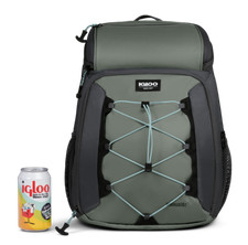 IGLOO COOL BAG MAXCOLD VOYAGER BACKPACK COOLER PICNIC BEACH CAMPING