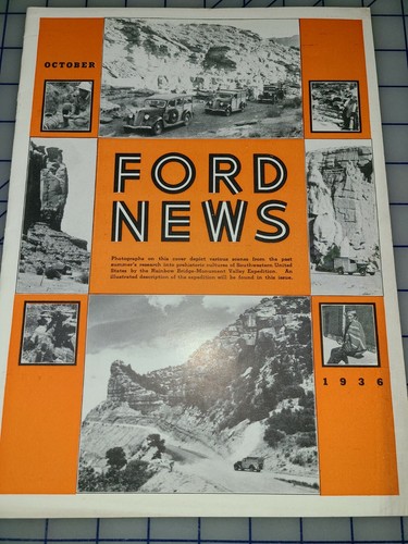 1936 ford news magazine - ford,