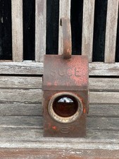 Vintage SGCE Road Lamp & Metal