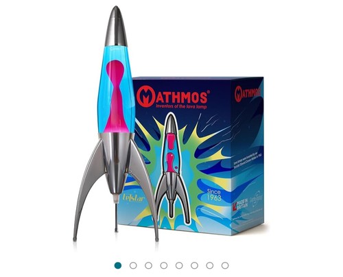 Mathmos telstar lava lamp blue - mathmos,