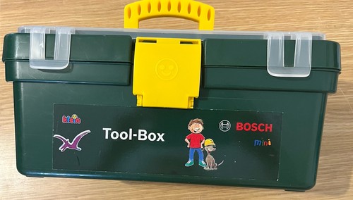 Bosch toy tool box with - toy,