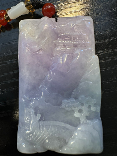 Genuine huge purple - genuine, green